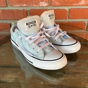 Converse All Star women’s shoes 8 light blue